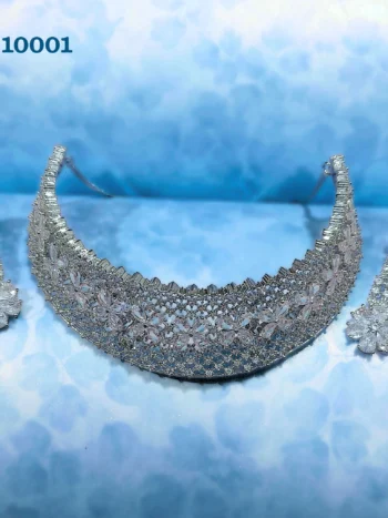 diamond choker necklace set | Choker Set for Women