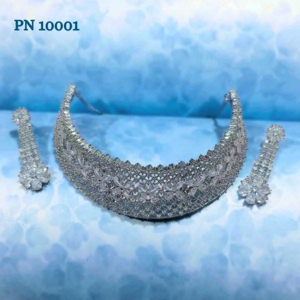 Diamond choker necklace set | choker set for women