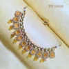 Yellow kundan fancy jewellery sets online for wedding | jewellery set for wedding