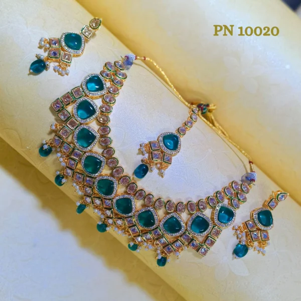 Bridal kundan choker jewellery set online