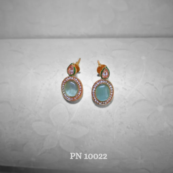 Kundan dangling earrings for women