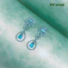 Sea green diamond necklace set with price | necklace set designs