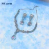 Ad necklace set online for india | pink necklace set designs