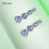 American diamond drop earrings for girls and women