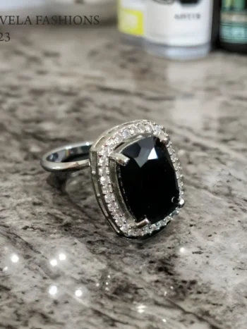 Black American Diamond rings |Rings for Women| Latest Designs| Artificial American Diamonds