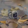 Purple american diamond ring | latest designs | adjustable american diamond ring