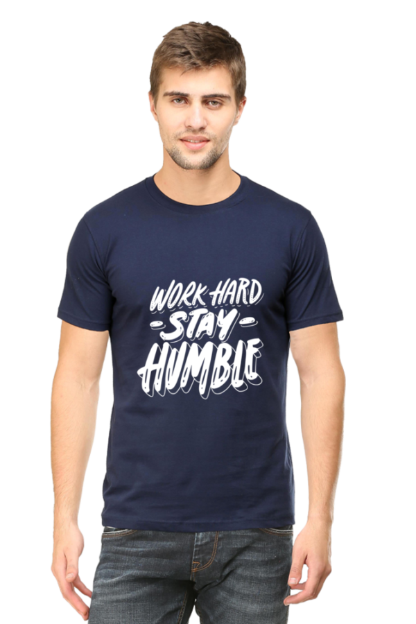 Work hard stay humble t-shirt for men