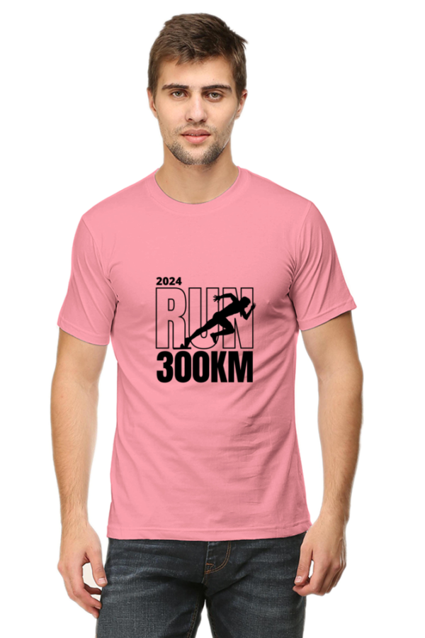 2024 run t-shirt 300km- motivational athletic wear