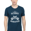 The ultimate deadlifter" gym t-shirt | bold fitness skull design