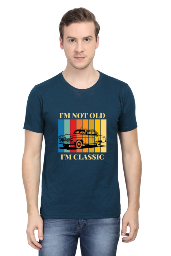 I’m not old, i’m classic vintage car t-shirt - black, 100% cotton, unisex fit