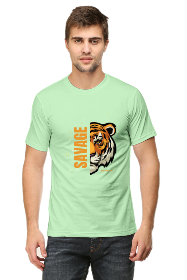 Savage tiger graphic t-shirt - unleash your inner beast