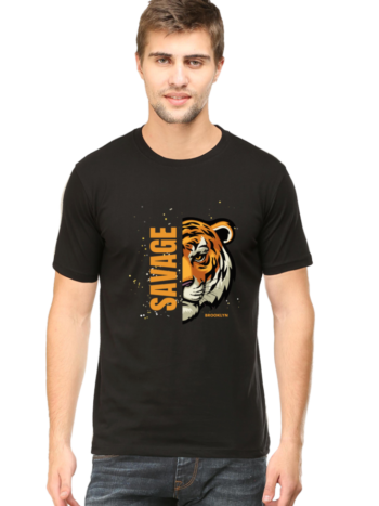 Savage Tiger Graphic T-Shirt - Unleash Your Inner Beast