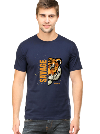 Savage Tiger Graphic T-Shirt - Unleash Your Inner Beast