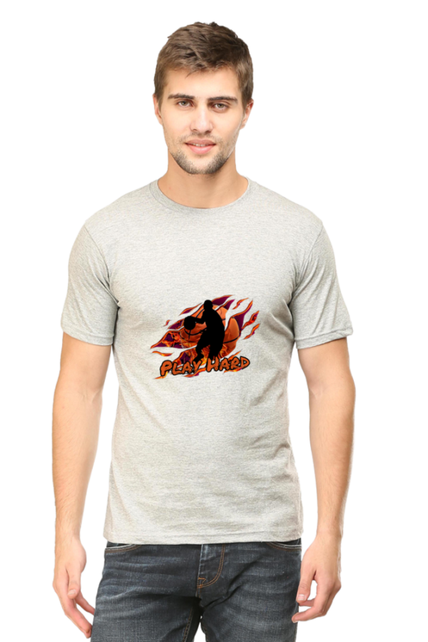 Play hard basketball graphic t-shirt - for true game changers