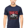 Bhai ki public t-shirt in yellow - comfortable 100% cotton, unisex fit