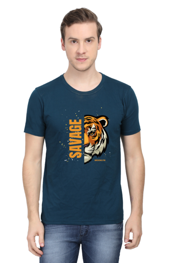 Savage tiger graphic t-shirt - unleash your inner beast